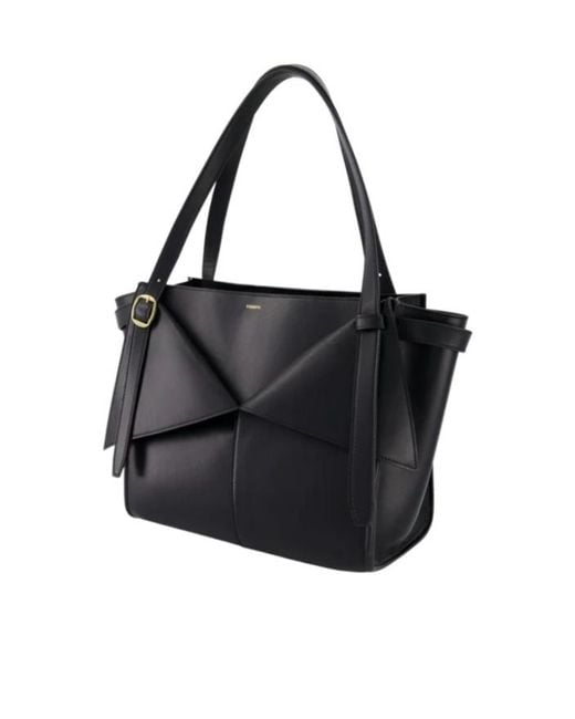 Coperni Black Medium Belt Cabas Tote Bag