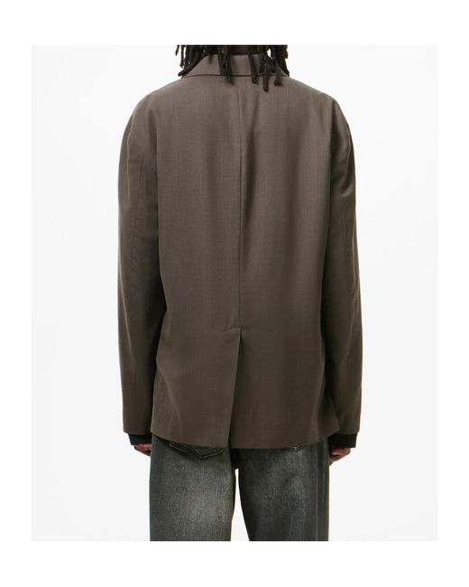 Our Legacy Brown Industry Blazer for men