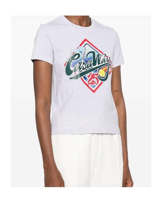 Casablanca White Casa Way World Series T-Shirt