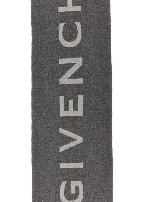 Givenchy Multicolor Logo Printed Scarf
