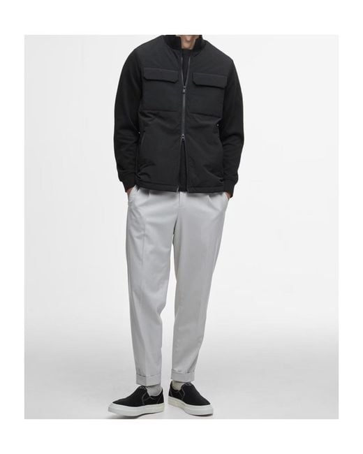 Barbour Blue Ethan Quilted Jacket for men