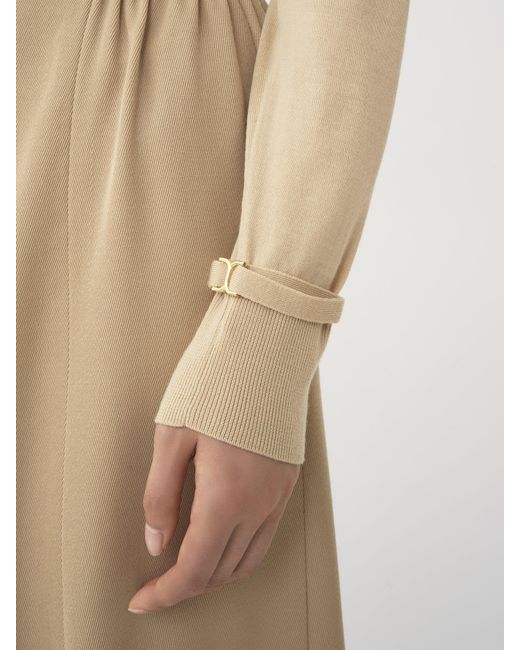 Chloé Natural Chloé Crewneck Knitted Jumper