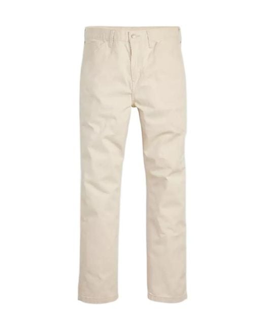Levi's Natural 568 Straight Leg Jeans for men