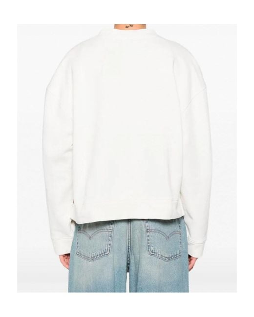 Twinset White Floral-Appliqué Sweater