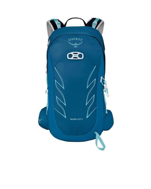 Osprey Blue Zippered Backpack for men