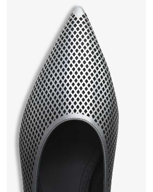 Alaïa Multicolor Degradé-Effect Mesh Ballerina Shoes