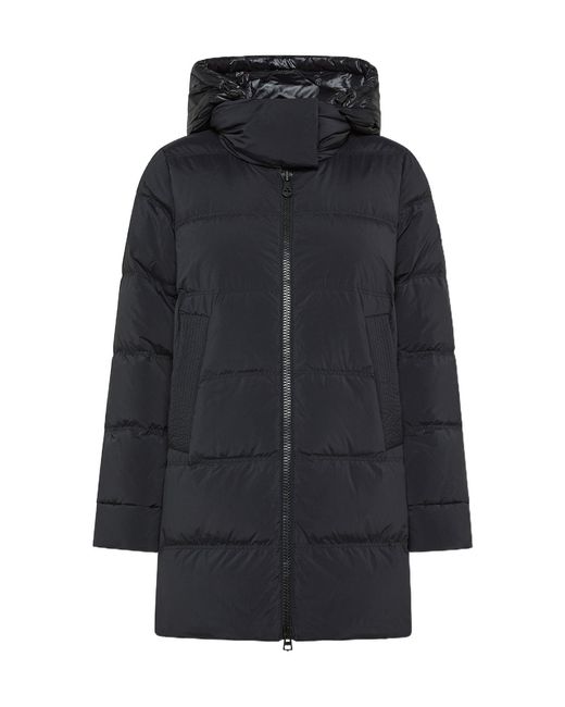 Peuterey Blue Unix Hooded Puffer Jacket