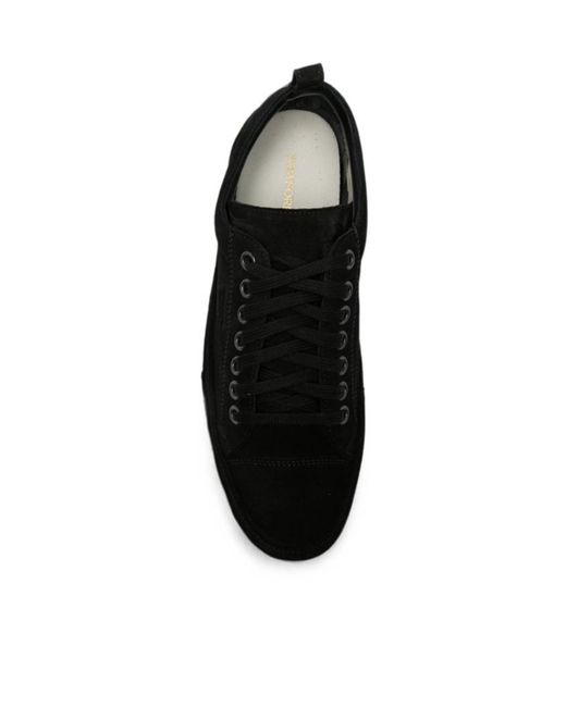 Tom Ford Black Lace-Up Sneakers for men