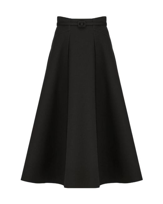 Dior Black Medium And Long Skirt