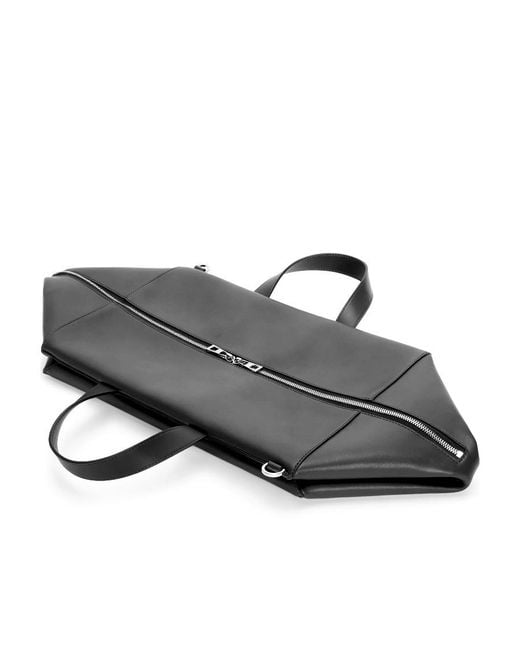 Loewe Black Puzzle Fold Duffle Bag for men