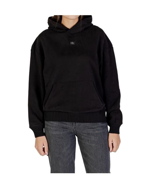 Calvin Klein Black Long-Sleeved Sweatshirt