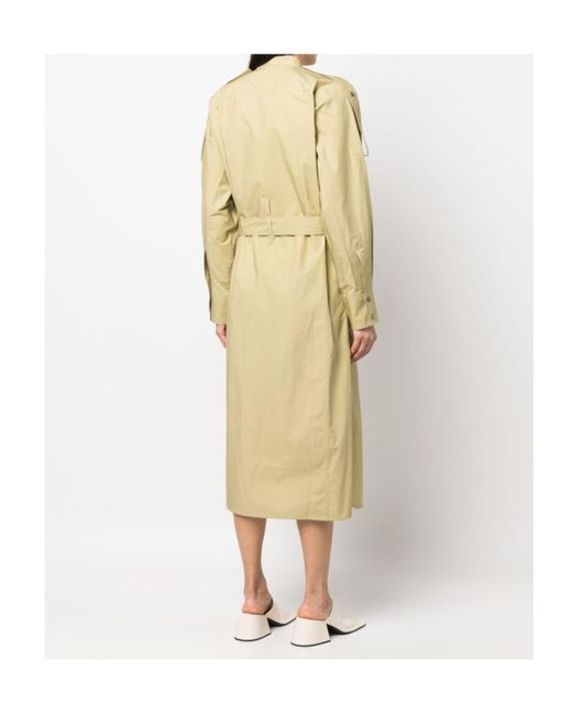 Studio Nicholson Natural Itarsi Poplin Belted-Waist Dress