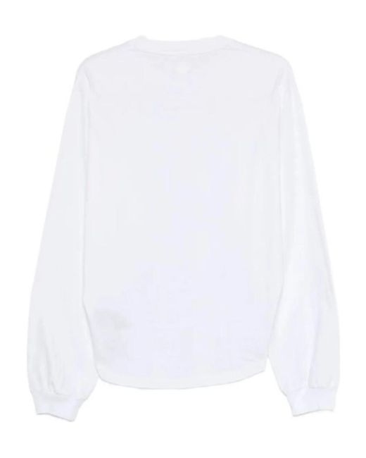 Haikure White Ellys Long-Sleeve Top
