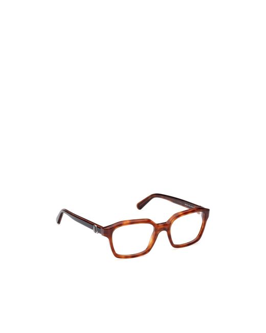 Moncler White Eyewear Square Frame Glasses for men