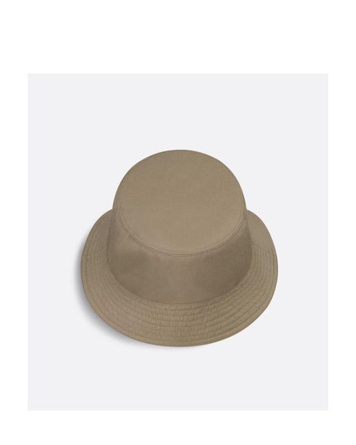 Dior Brown Cd Diamond Reversible Bucket Hat for men