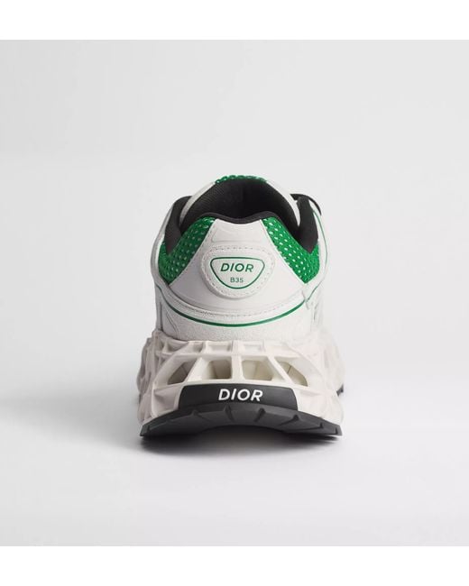 Dior Green B35 Nxxt Sneakers for men