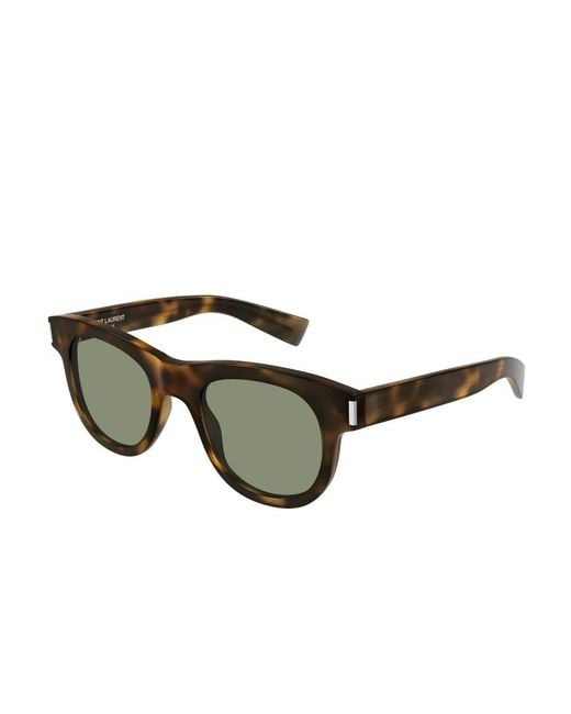 Saint Laurent Multicolor Eyewear Round Frame Sunglasses for men