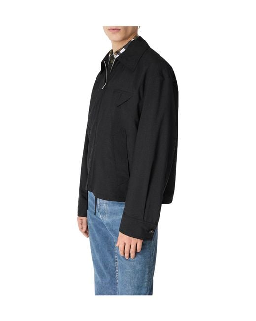 Bottega Veneta Black Stylish Outerwear for men