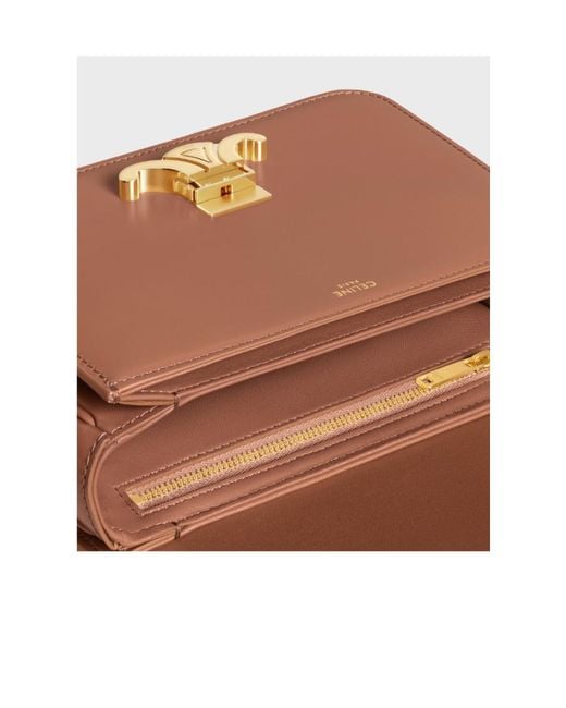 Céline Brown Teen Triomphe Bag