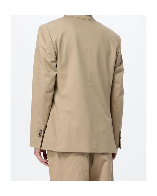 AMI Natural Flap-Pocket Blazer for men