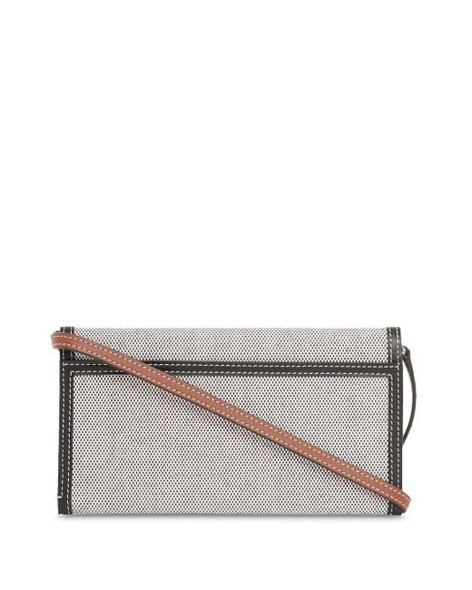 Burberry Gray Horseferry-Print Phone Holder