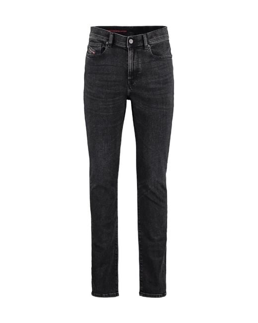 DIESEL Gray 1983 D-Amny 09C23 Slim-Cut Jeans for men