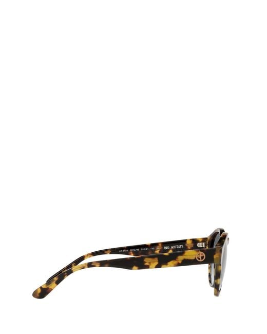 Giorgio Armani White Logo Glasses