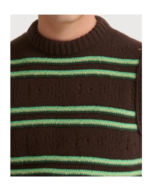 Marni Green Openwork Knit Vest for men