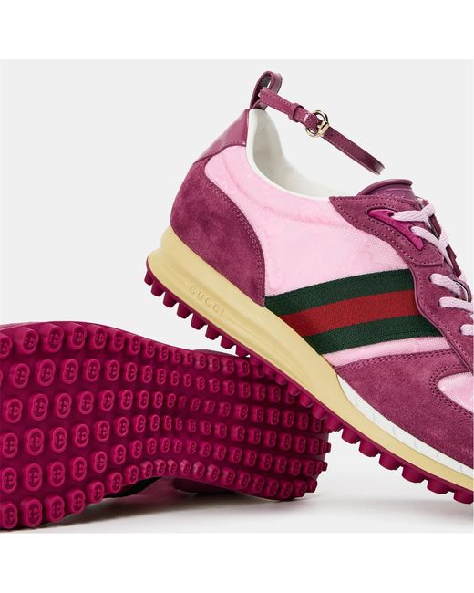 Gucci Pink Re-Motion Sneakers