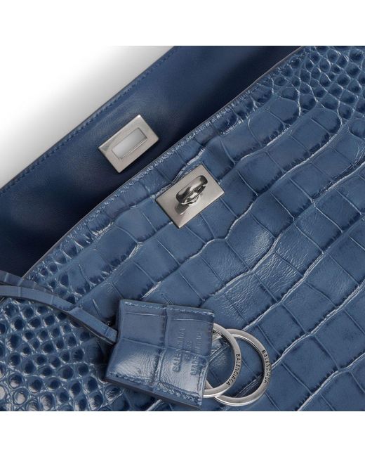 Balenciaga Blue Rodeo Handbag Small