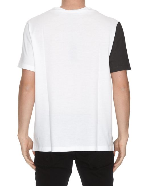 Versace Black Medusa Two-Color T-Shirt for men