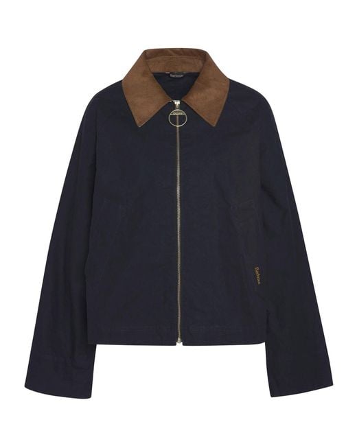 Barbour Blue Catlin Showerproof Jacket