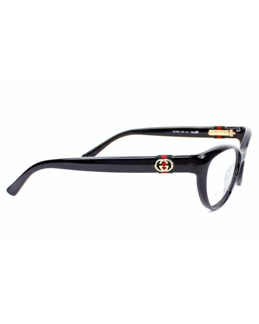 Gucci White Logo Detail Flat Lens