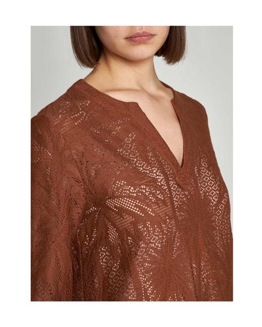 Max Mara Brown A Long Dress