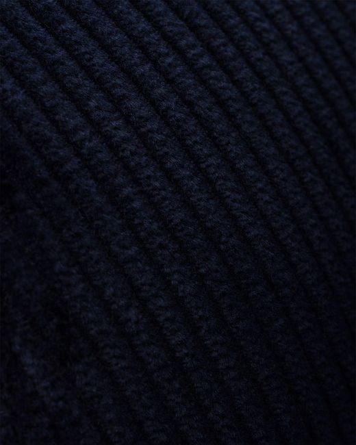 Prada Blue Corduroy Baseball Cap