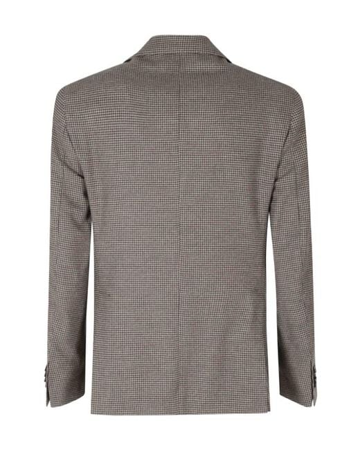 L.b.m. 1911 Gray Long-Sleeve Blazer for men