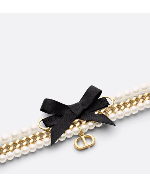 Dior Metallic Le Nœud De Bracelet