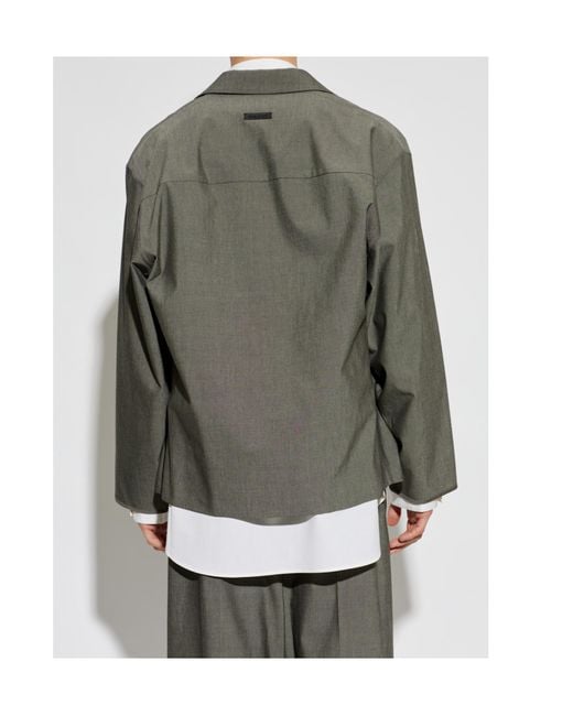 Fear Of God Green Single Breasted Jacket for men
