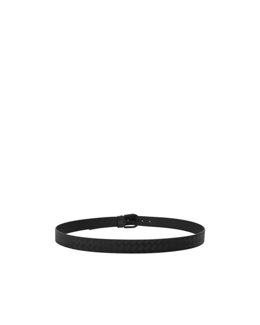Montblanc White Leather Belt for men
