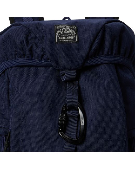 Polo Ralph Lauren Blue Outdoor Large Backpack for men