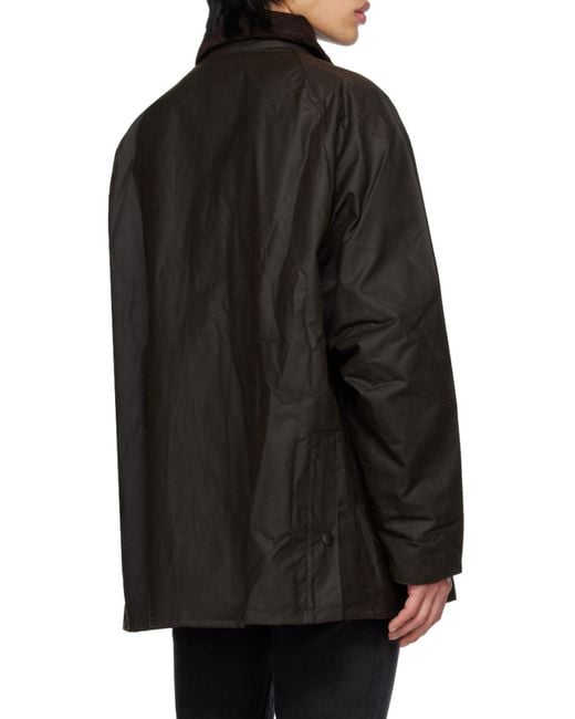 Barbour Black Long-Sleeved Casual Jacket for men