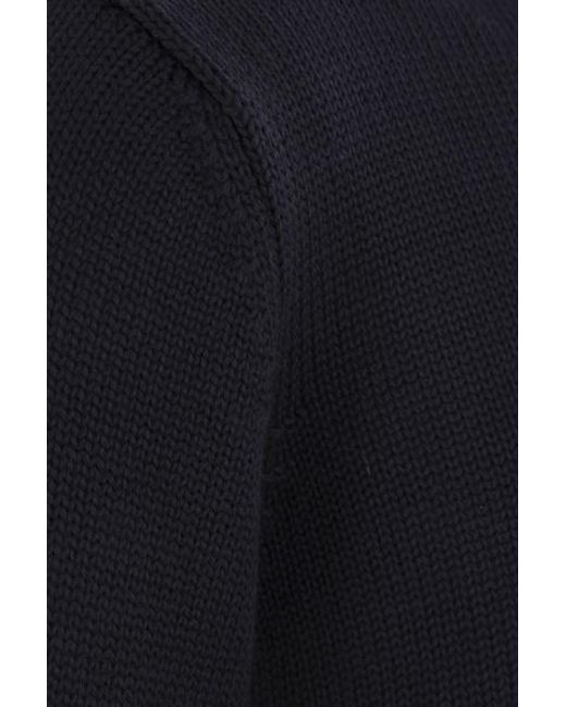 Roberto Collina Blue Round Neck Knitwear for men
