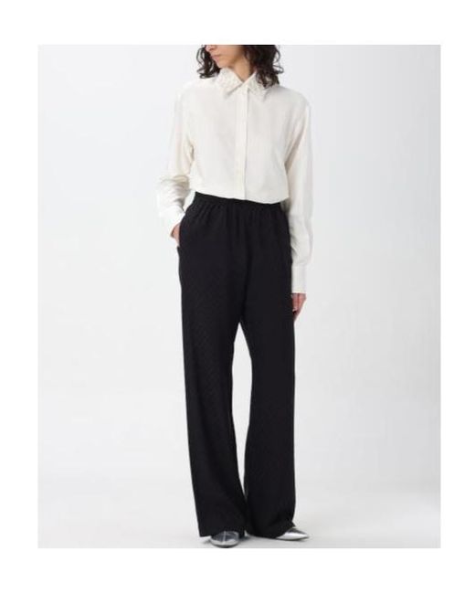 Golden Goose Deluxe Brand White Long Sleeved Embellished Shirt