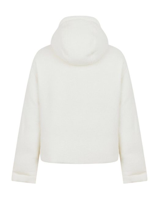 Gucci White Tailored Fit Bomber Jacket