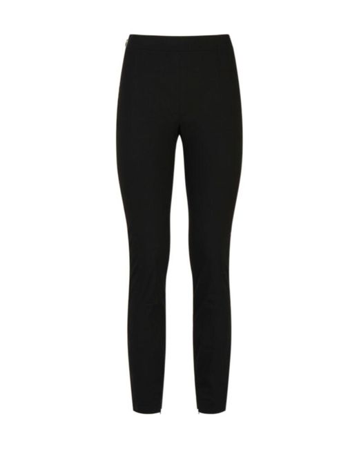 Marni Black High-Waisted Poplin Trousers
