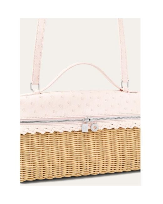 Loro Piana Natural Extra Pocket L27 Wicker