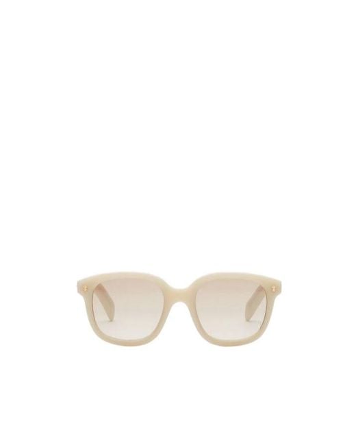 Loro Piana White Spagna Sunglasses for men