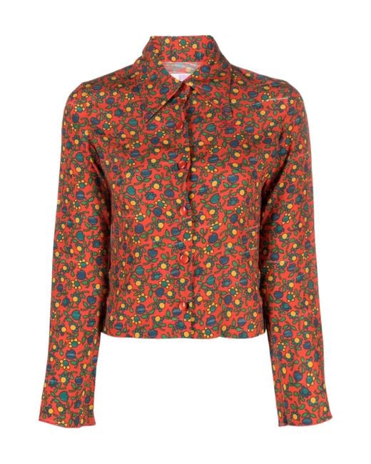 ERL Brown Long-Sleeved Shirt