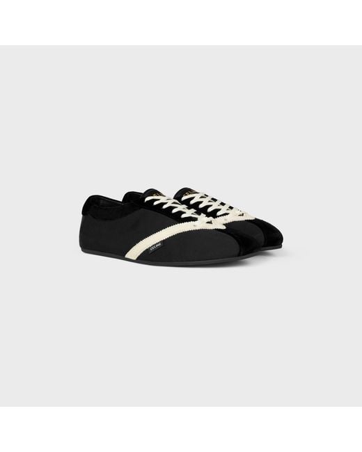 Céline Black The Flat Sneaker for men