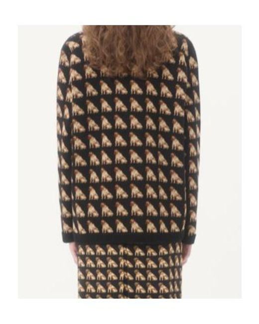 Valentino Black Wool Cardigan